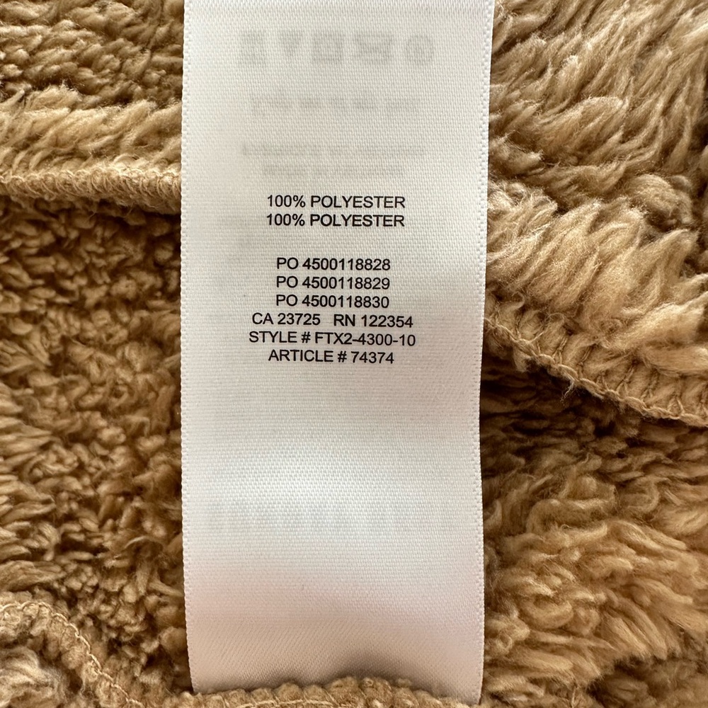 Sunday Best Mockneck Fuzzy Zip-Up - Picture 10 of 10